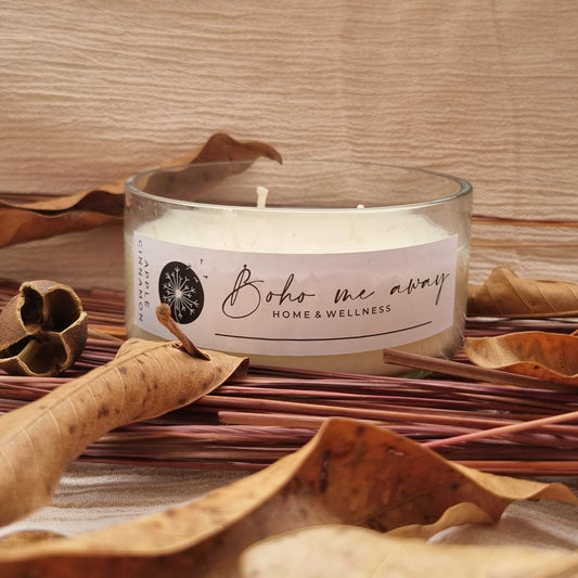 Apple cinnamon bowl candle